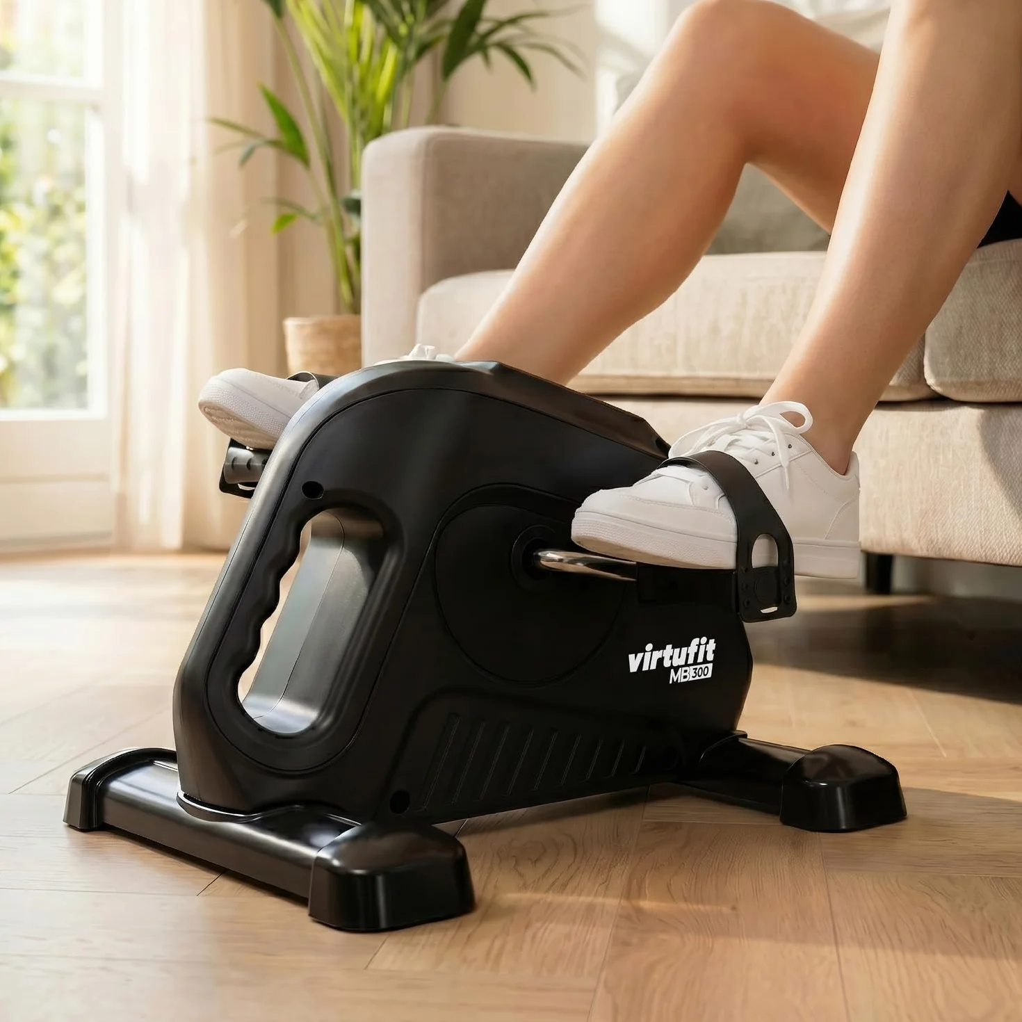 VirtuFit Rower do siedzenia, trener ruchu/rower (biały v3)