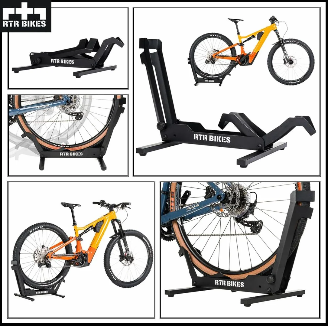 RTR BIKES Brutus Stojak Rowerowy Na Tylne Koło do 30kg Stalowa Konstrukcja 26-29" 2,8"
