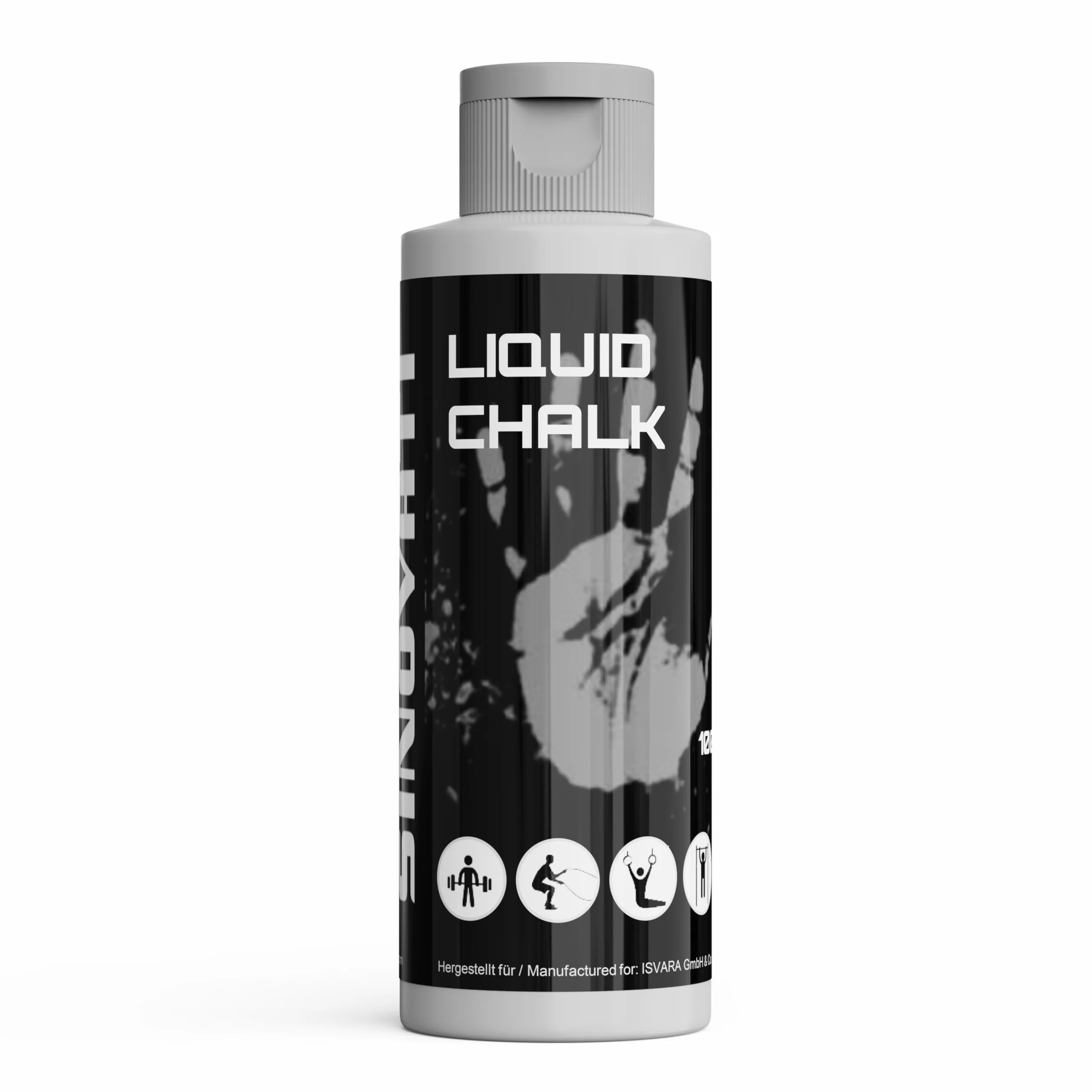 SINOVATI Liquid Chalk Gym płynna kreda sportowa | nadaje się jako gładzik kredowy, magnez, gimnastyka magnezowa, gimnastyka na biegunach, alternatywa dla bloków kredowych, szybkoschnąca i długo