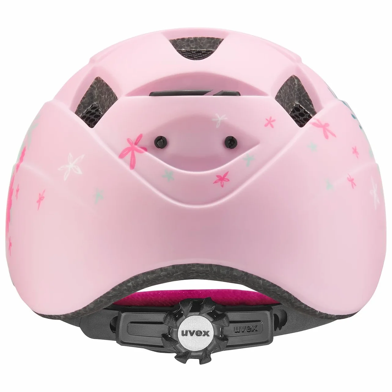 uvex kid 2 cc, kask rowerowy unisex-dzieci, pink unicorn matt, 46-52 cm