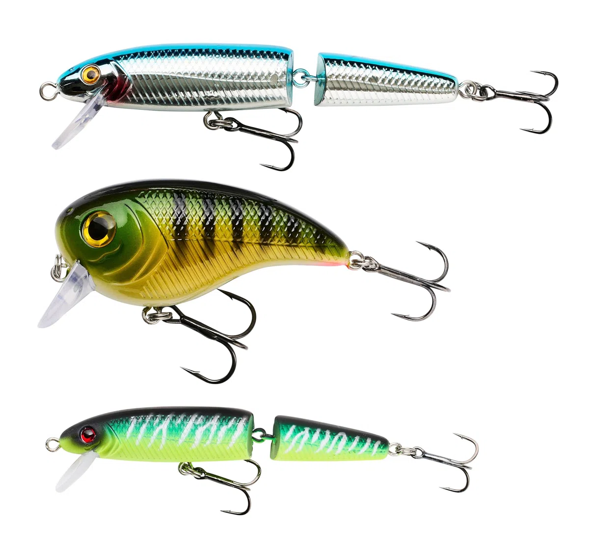 Berkley Pulse Hard Bait Packs, Haczyk wędkarski, twarde przynęty, PredatorFishing, Unisex, szczupak