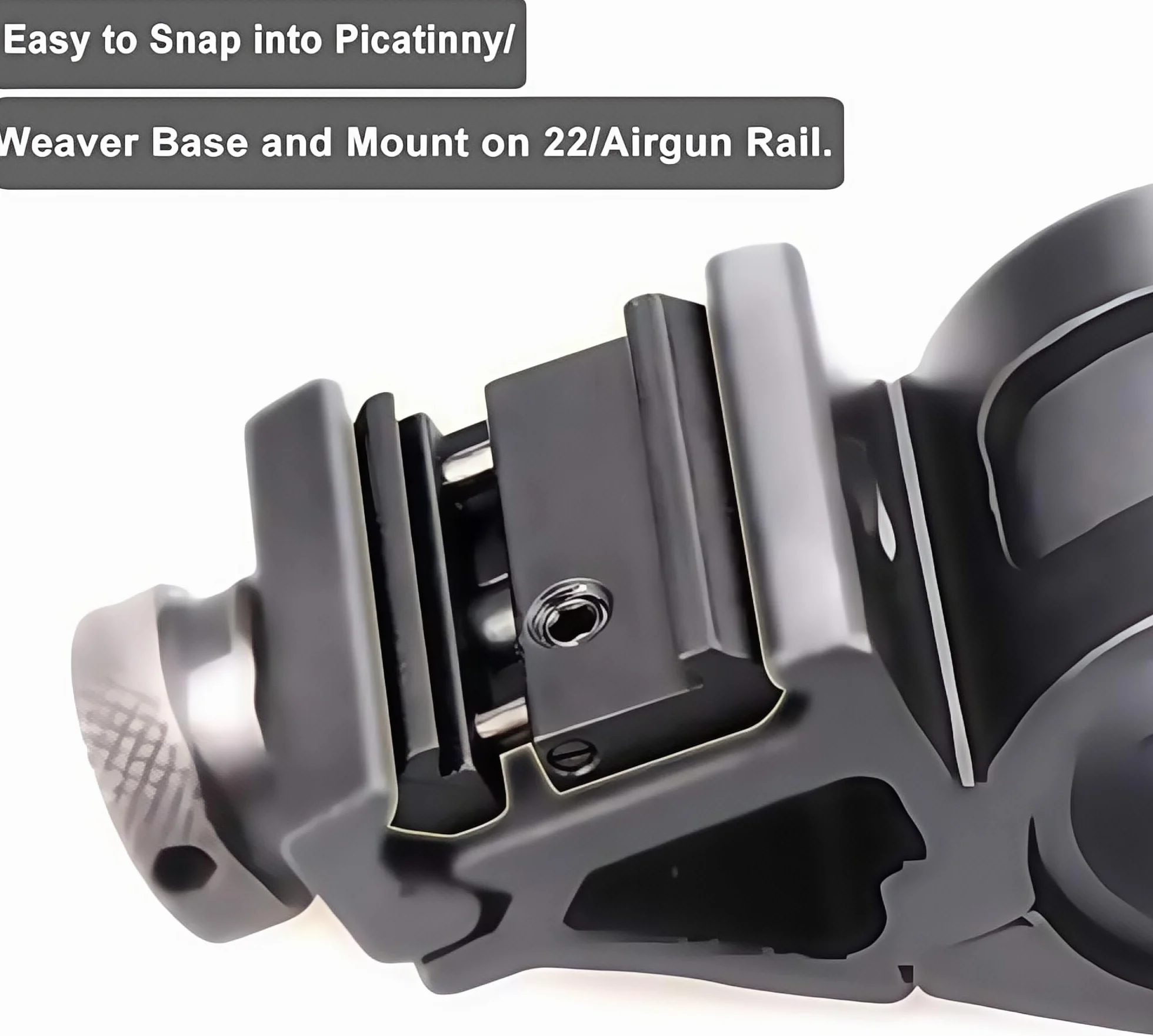 ACEXIER Adapter Szyny Naciskowej Magazyn Ogon Weaver Picatinny 11-22mm Aluminiowy