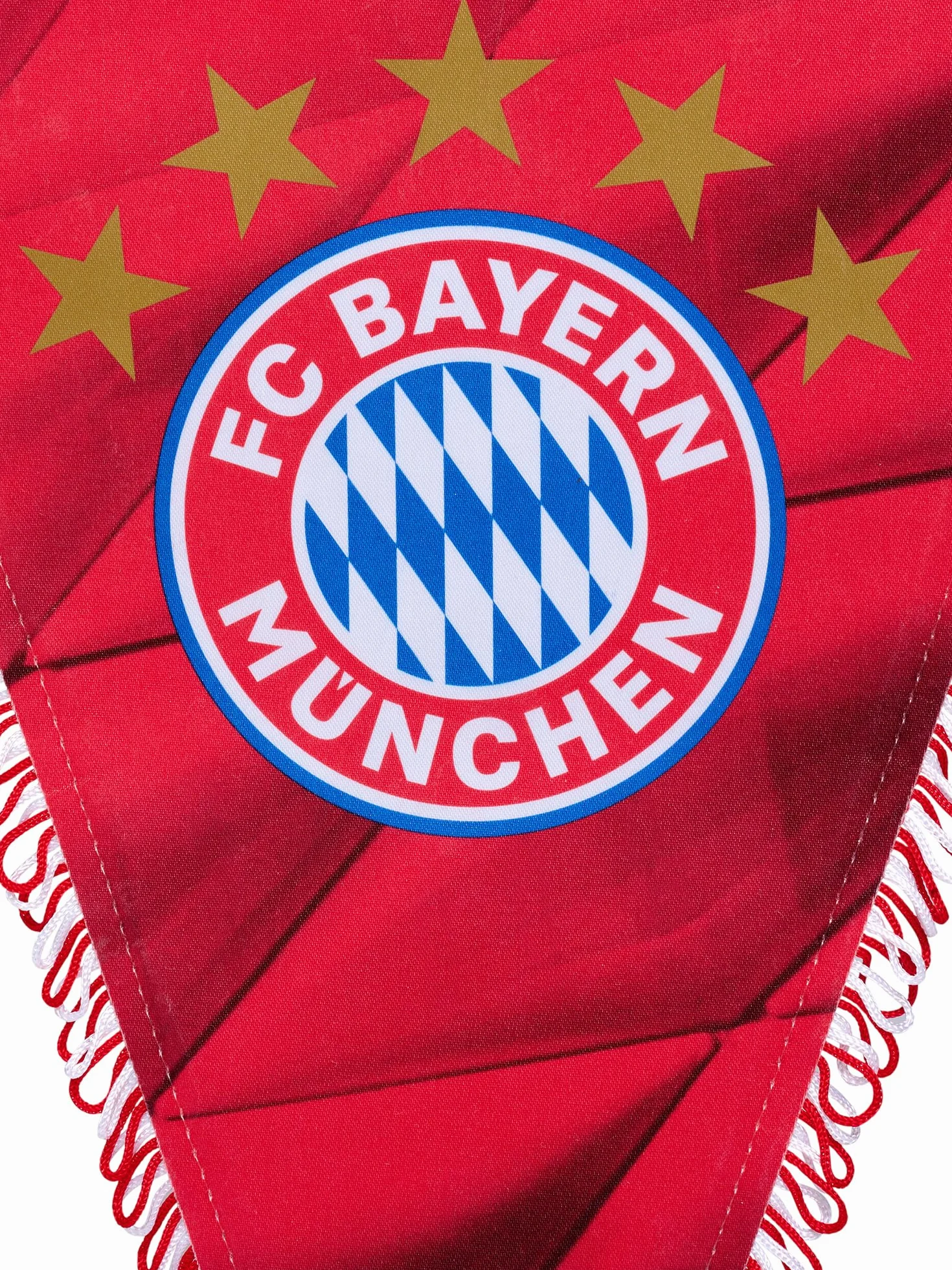 FC Bayern München Proporczyk Mia san Mia czerwony