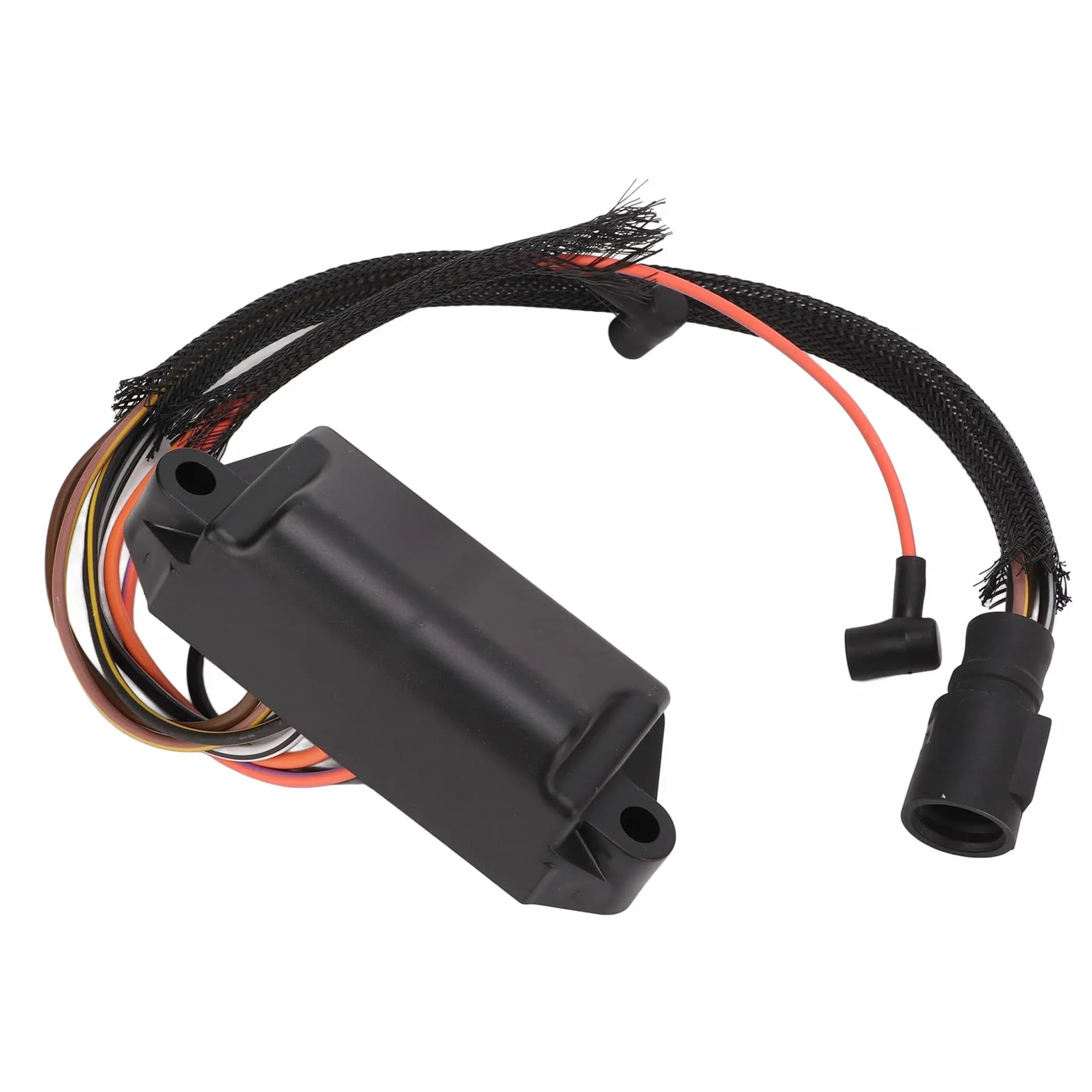 CDI Electronics Power Pack, Silnik Zaburtowy 396141 582281 582285 Zamiennik dla Johnson 5hp 2cyl Elect Start Ręczny