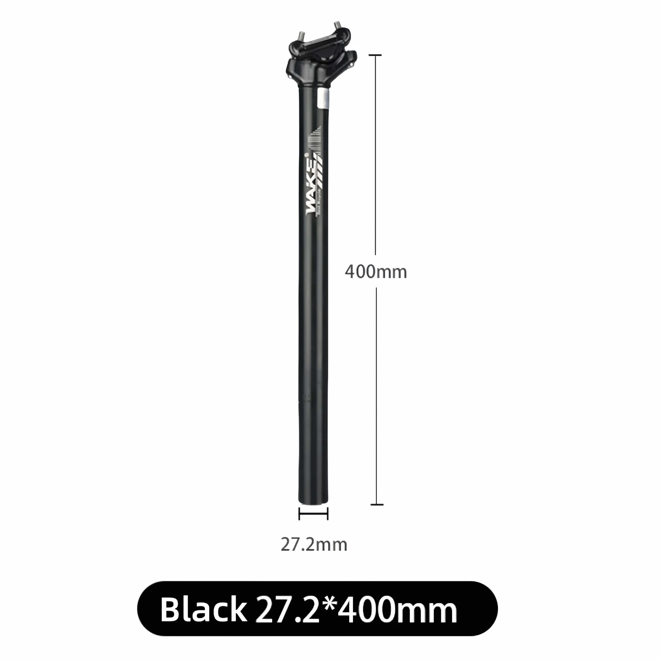 Trkimal Sztyca podsiodłowa rowerowa ze stopu aluminium Shim 27,2 mm, 30,9 mm, 31,6 mm, 400 mm, regulowana sztyca siodełka do rowerów górskich, wyścigowych, MTB, BMX
