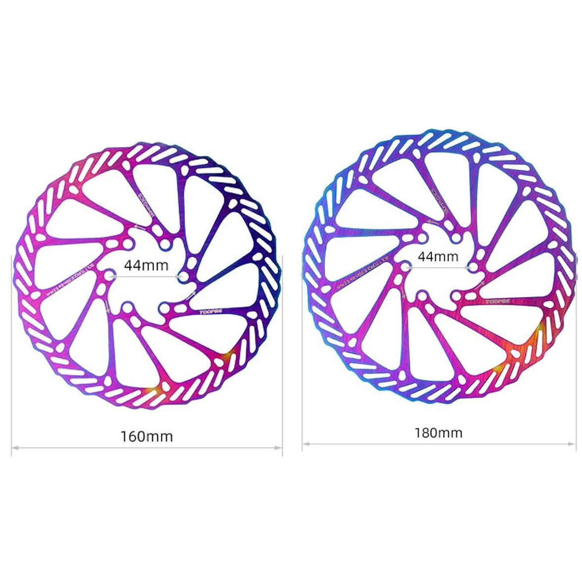 tarcza hamulcowa rowerowa, 160 mm 180 mm tarcze MTB do roweru szosowego roweru górskiego MTB BMX rower miejski G3 160 mm