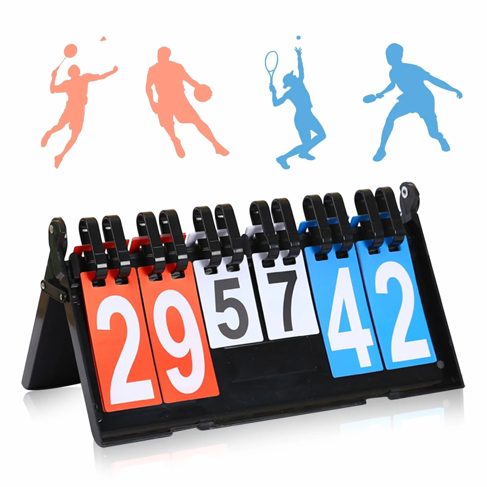 Tablica wyników, Przenośna tabela sportowa, Tablica wyświetlająca stan gry, Tablica wyników 0-99, Tablica wyników sportowa, Tablica wyników sportowa do koszykówki, badmintona, tenisa stołowego