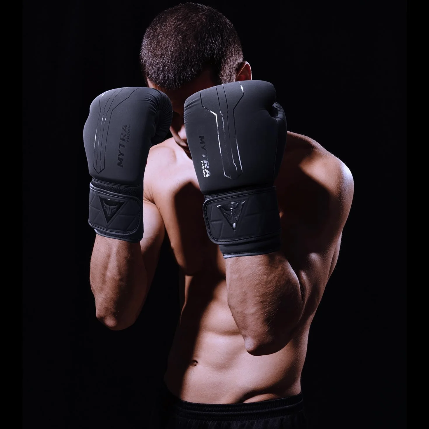 Mytra Fusion rękawice bokserskie w zestawie z bezpłatnymi owijkami na dłonie, rękawice treningowe do muay thai, rękawice do kickboxingu dla mężczyzn i kobiet