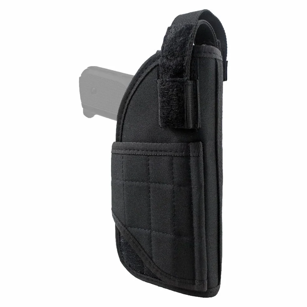 Kabura pistoletowa regulowana 20x9 cm do pasa airsoft paintball trening taktyczny