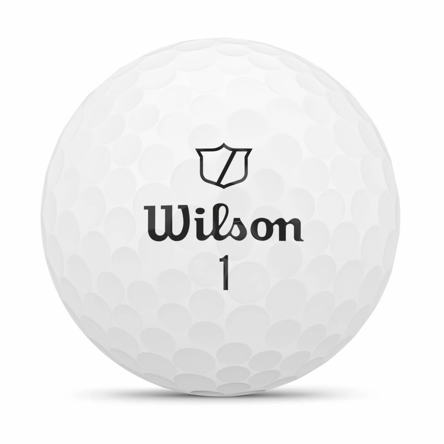 Wilson Piłki golfowe Duo Soft, biało-czerwone