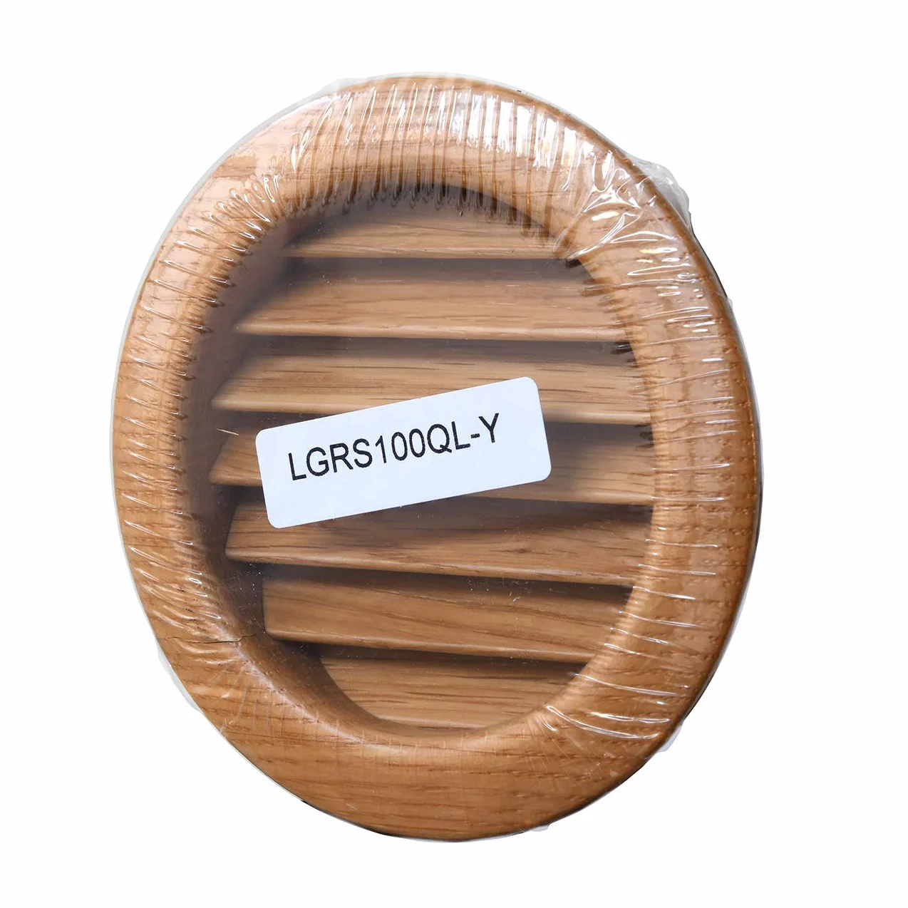 La Ventilazione LGRS100QL Kratka wentylacyjna okrągła dąb lakierowana Ø 110 mm