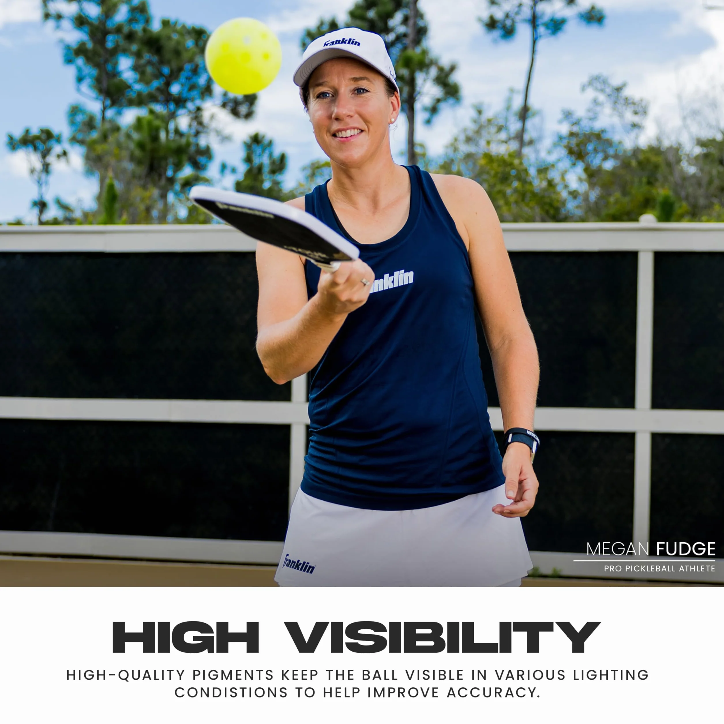 Franklin Sports X-40 Outdoor Pickleballs Oficjalna piłka USA Pickleball, APP Tour + Pickleball US Open – zestaw 3, 12, 36 wiaderek, opakowania zbiorcze 50, 100 + 400 szt. zgodnych z przepisami