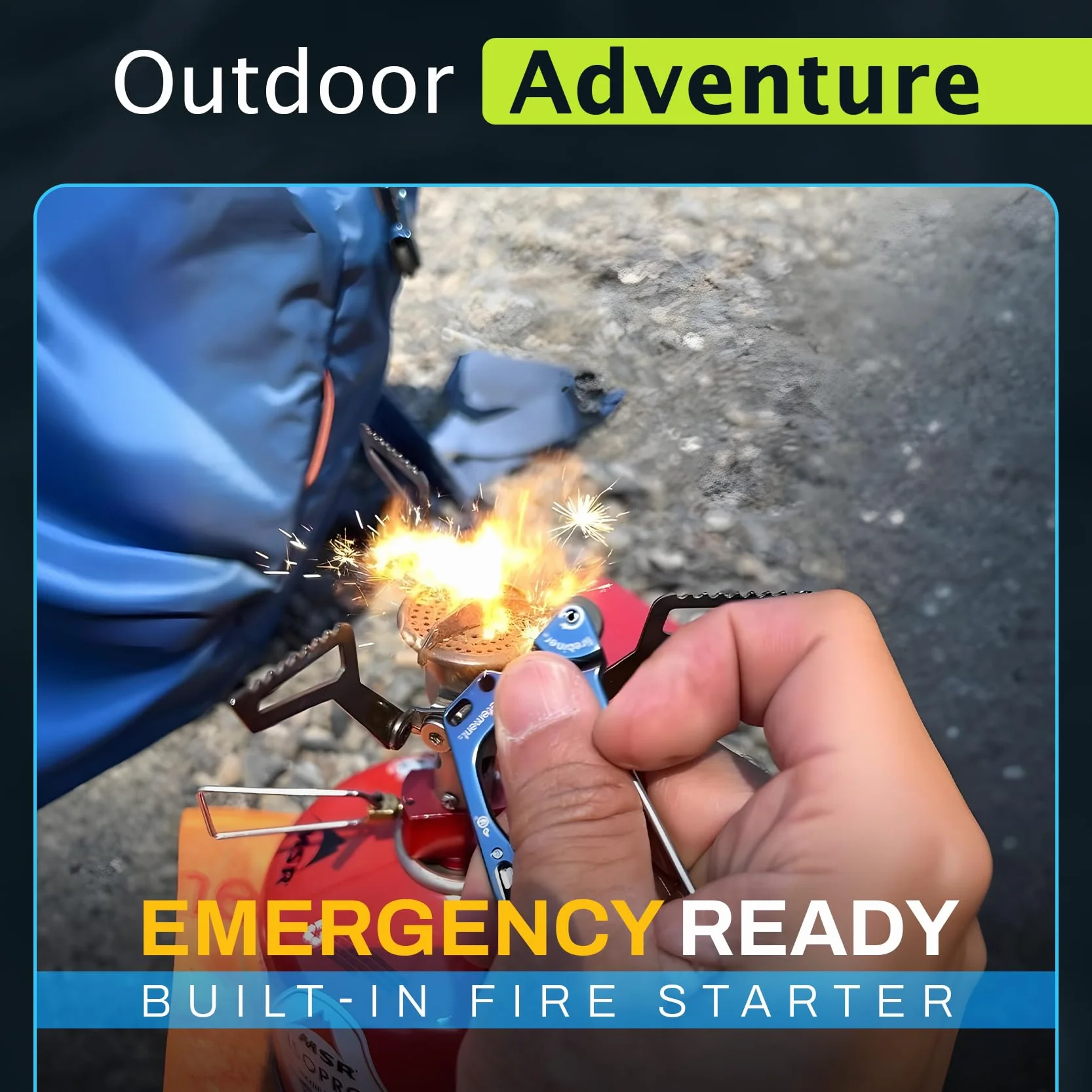 OUTDOOR ELEMENT Firebiner EDC Carabiner