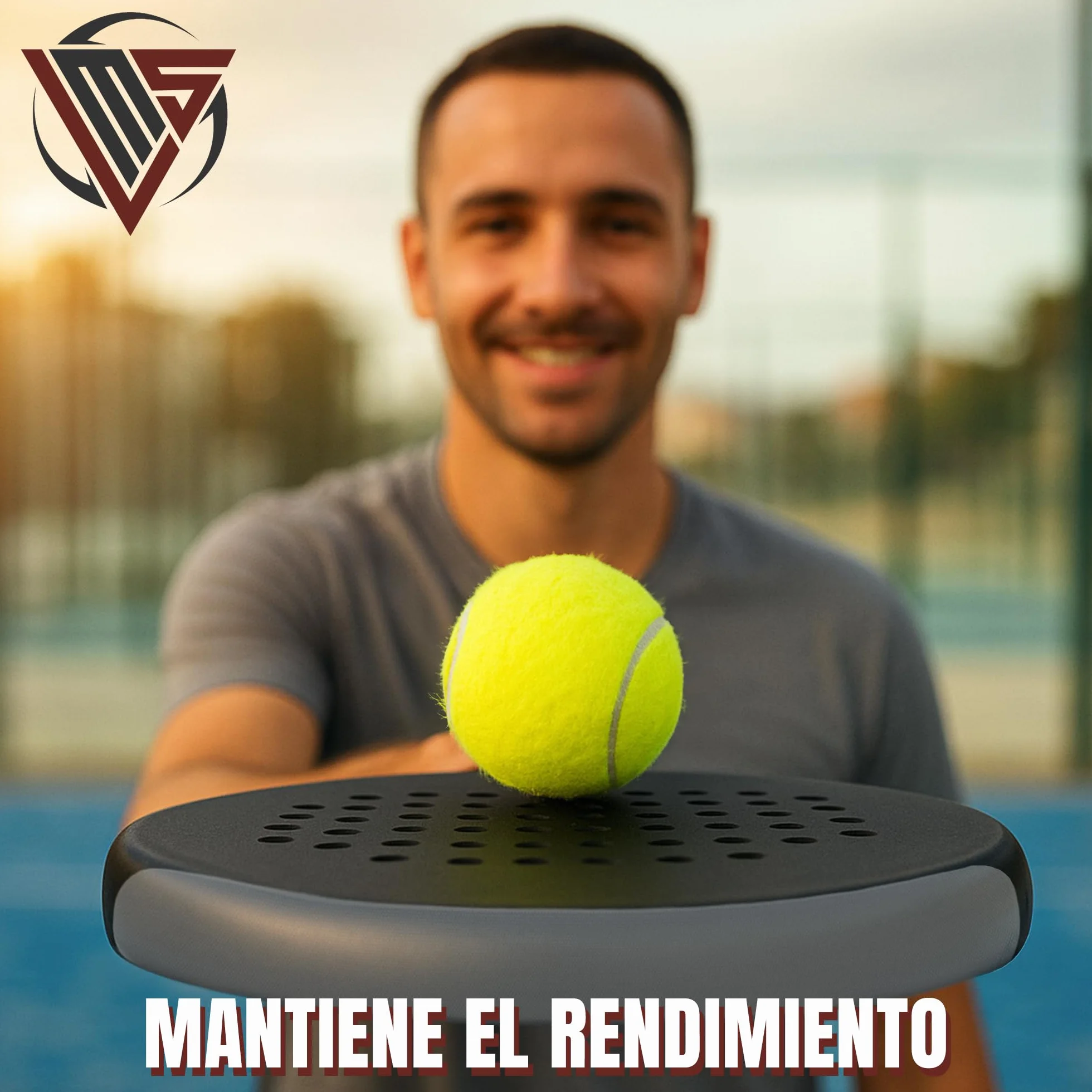 Przezroczysta osłona na rakietę do padel + naklejka – przezroczyta osłona z chropowatym wykończeniem dla większej ochrony 35 x 370 mm (jedna)