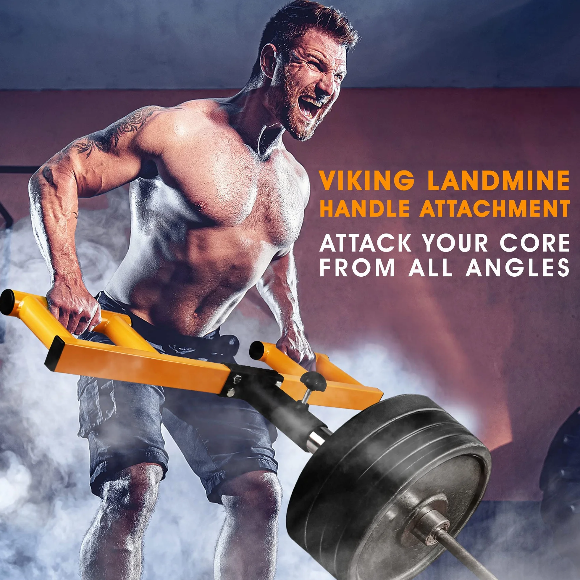Yes4All Viking nasadka do sztangi olimpijskiej 5 cm 3 pozycje chwytu