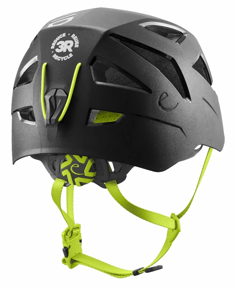 Edelrid Kask wspinaczkowy Zodiac 3R – rozmiar 55-61 cm (skorupa zewnętrzna z lin wspinaczkowych z recyklingu)