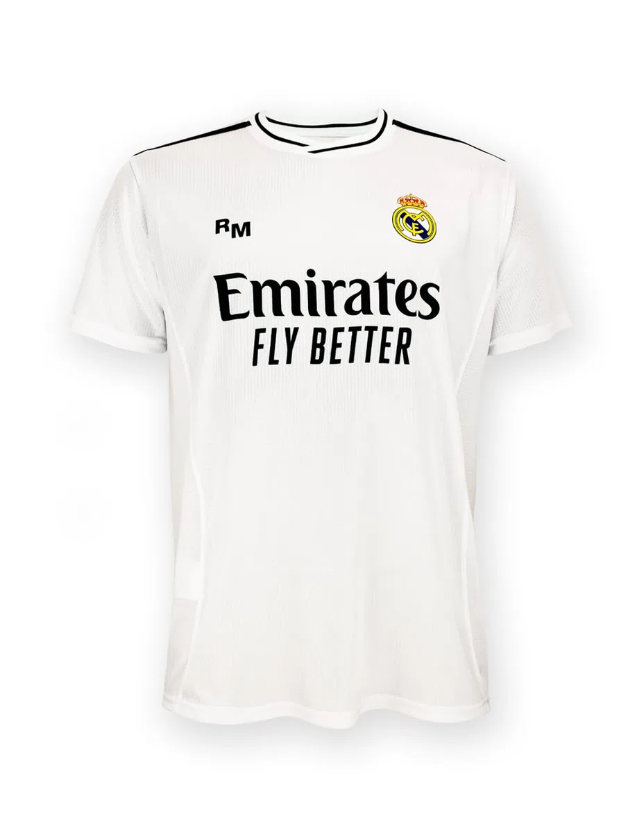 Real Madrid Zestaw Domowy Sezon 24/25, Biały, 14 Lat, Replika Z Oficjalną Licencją