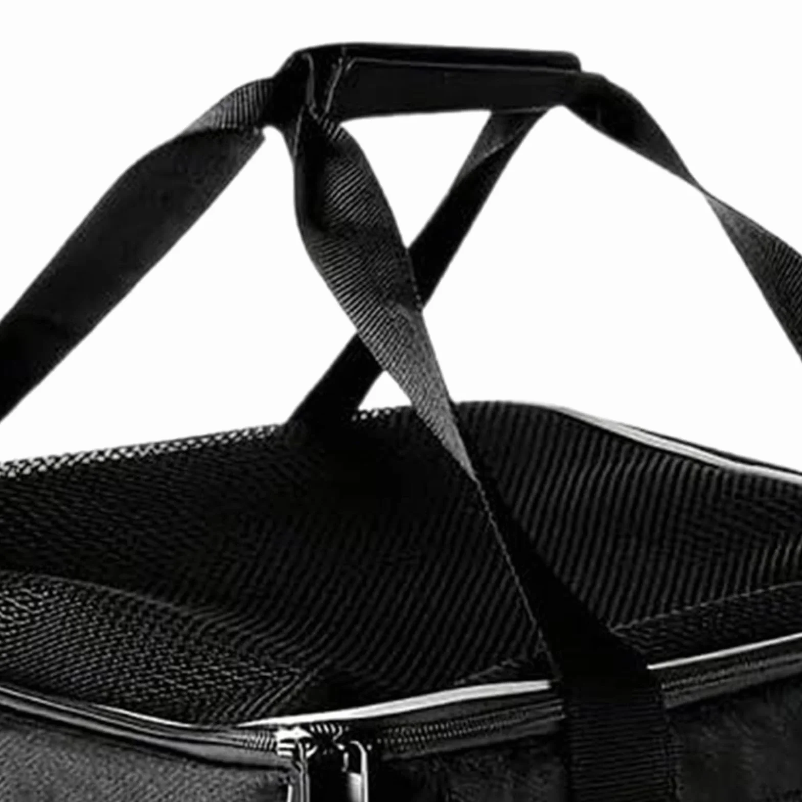 Genérico Duży tenisowy, przenośny pojemnik na piłki, pojemnik na 50 piłek ze składanymi nogami, wytrzymały metalowy kosz z łatwym podnoszeniem, organizer na kort tenisowy z se
