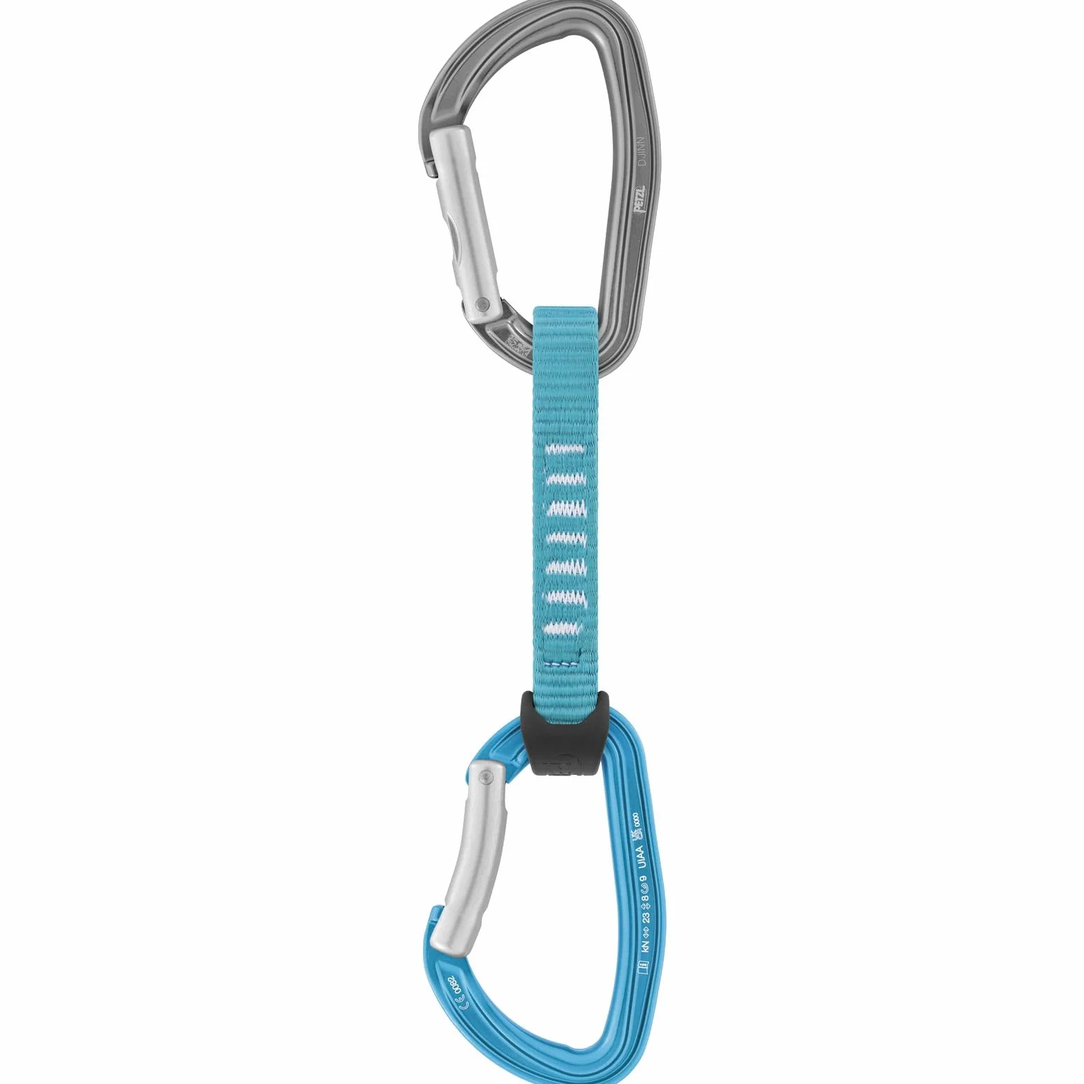 Petzl Djinn Axess Solidne Odroczenie Za Wspinaczkę W Klifie Fioletowy 12cm Unisex Dorosły