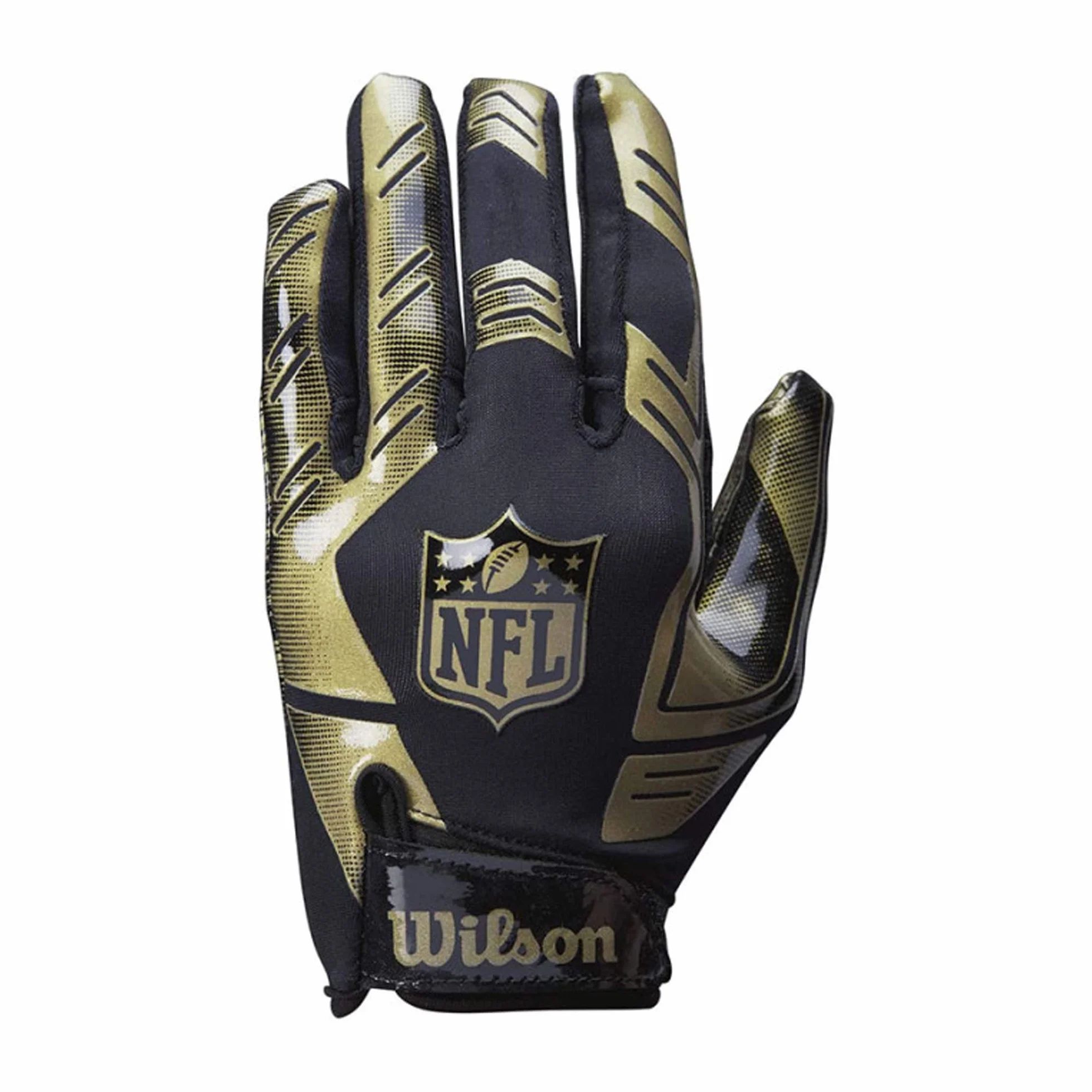 Wilson Rękawice do futbolu amerykańskiego NFL Stretch Fit Receivers Glove, rozmiar uniwersalny