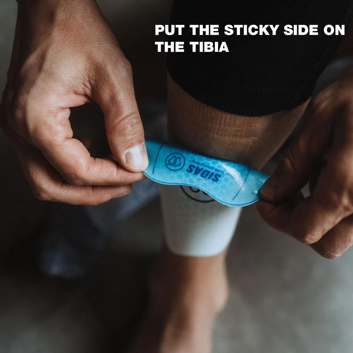 Sidas Shin Protectors - Ochrona piszczelów X2, Niebieski, FR : Jeden rozmiar (rozmiar producenta: -)