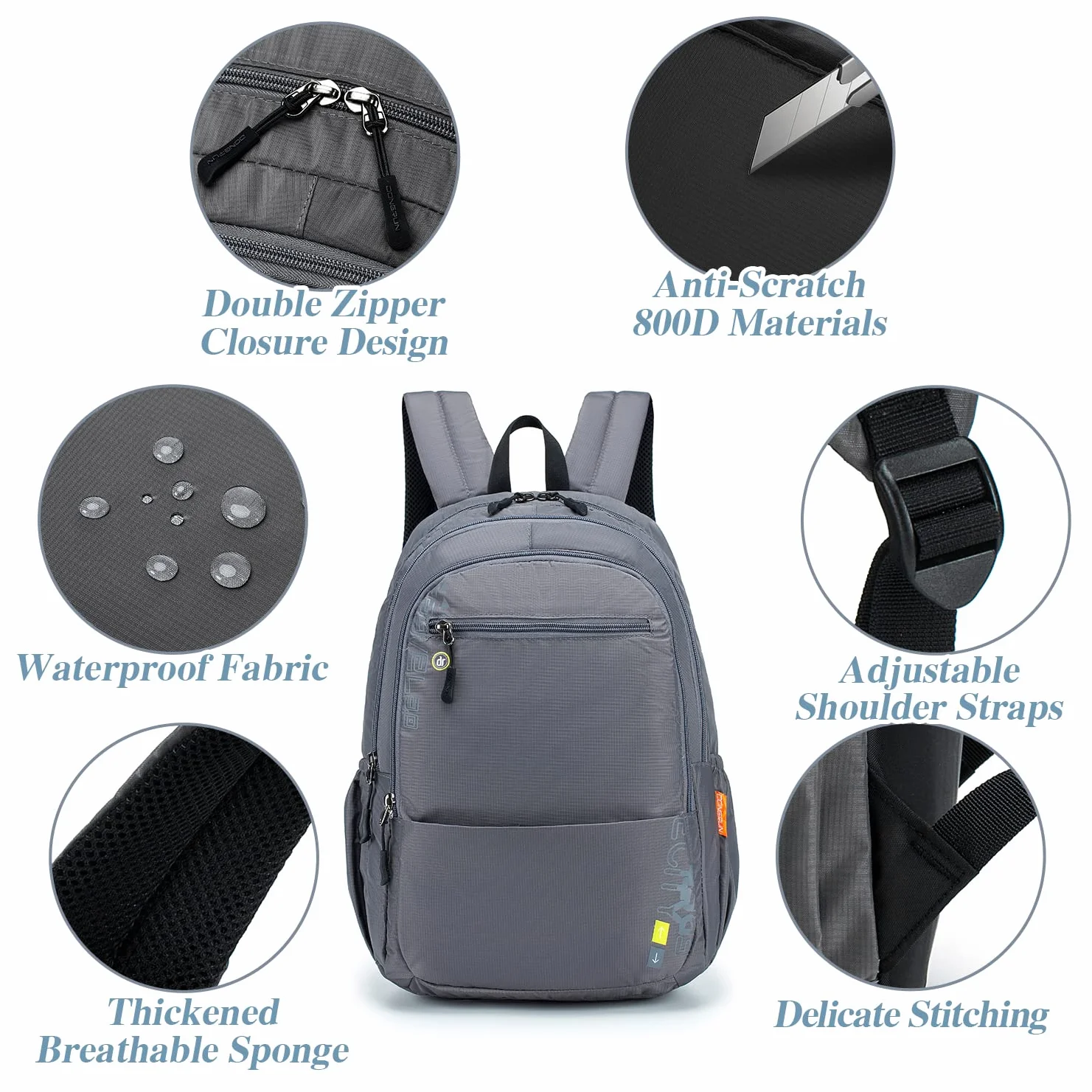 SPAHER Ryanair Torba kabinowa 40x20x25 Plecak turystyczny Plecak szkolny Torba podróżna Torba alpinistyczna Outdoor Sport Trekking Plecak kempingowy Plecak na co dzień Mały dla wszystkich osób