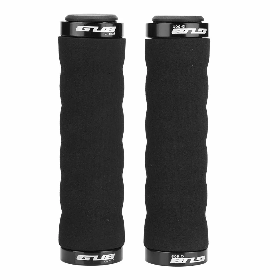 Yosoo Health Gear Zamykane uchwyty do rowerów górskich, blokada kierownicy rowerowej, antypoślizgowe uchwyty kierownicy do roweru górskiego BMX, 1 para