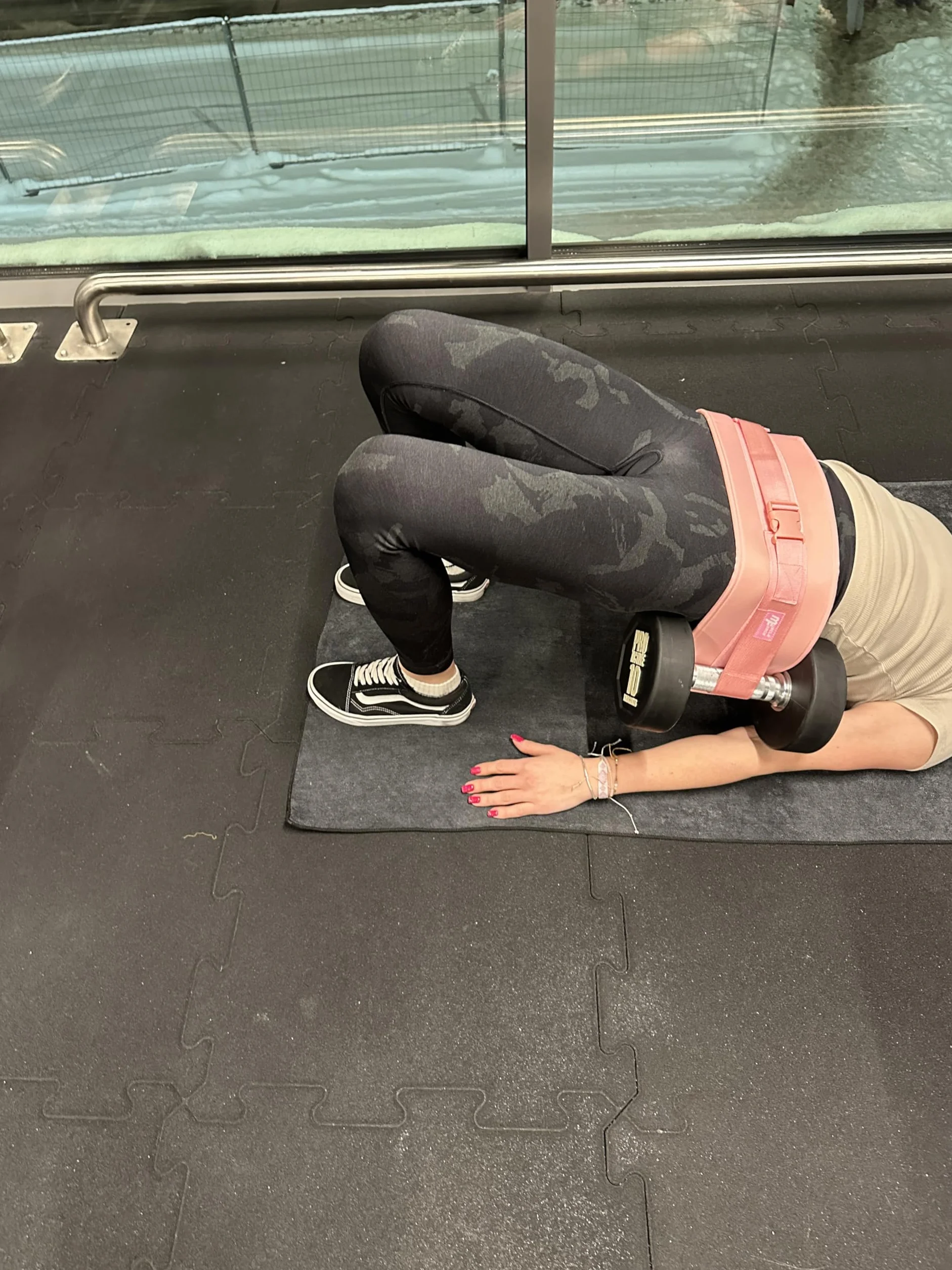 Pas obciążeniowy na biodra do hantli, hip thrust, pośladków