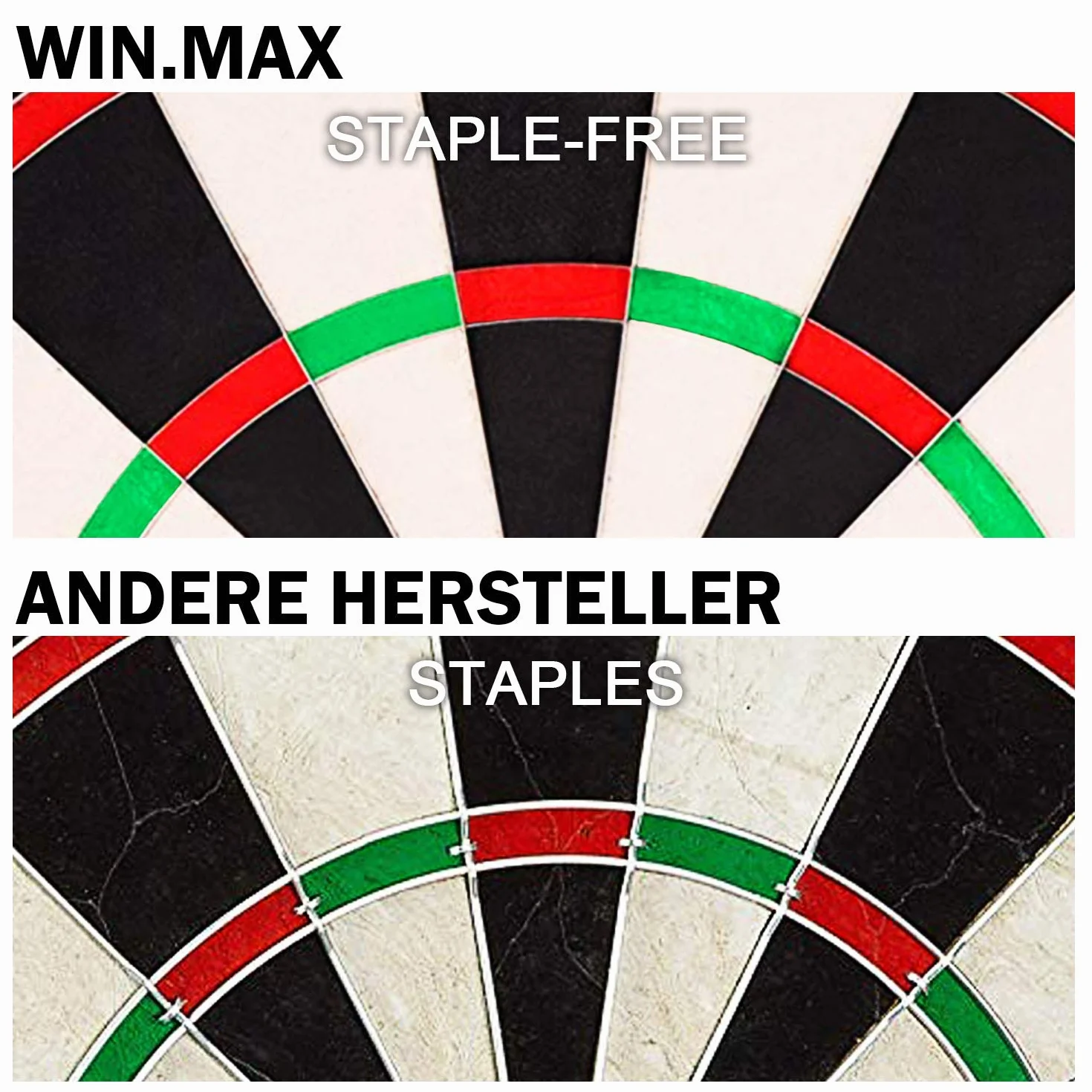 Tarcza do darta Bristle Dart stalowa wymiary turniejowe zestaw 6 metalowych grotów 12 lotek