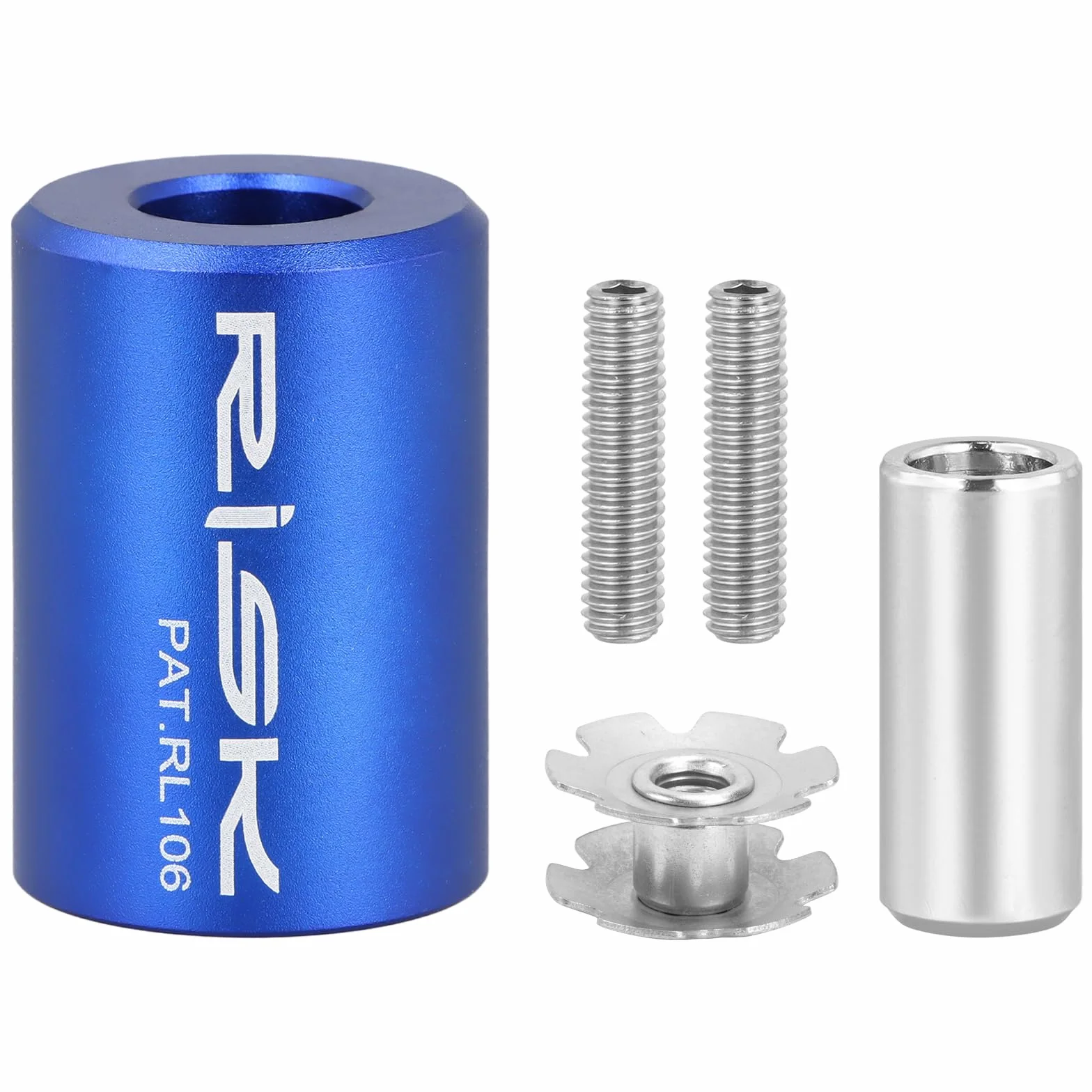 Widelec rowerowy, zestaw nakrętek gwiazdowych, widelec do roweru, nakrętka regulacyjna, do widelca rowerowego 28,6 mm, widelec przedni, zestaw sterujący, nakrętka gwiazdowa, do większości
