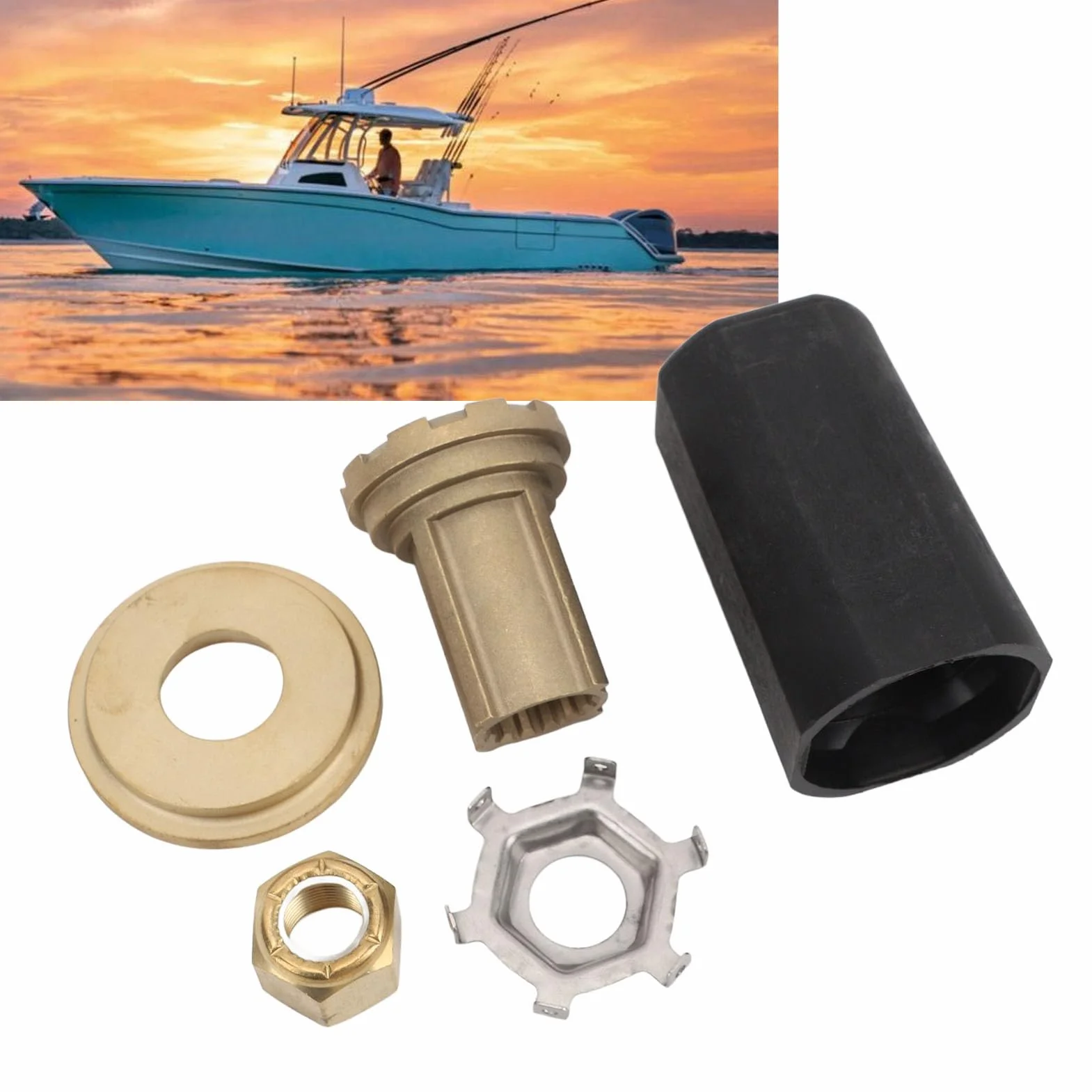 Zestaw Koncentratora śmigła, 835257K1 Nutę śmigła dla Mercruiser Alpha Bravo One Sterndrives
