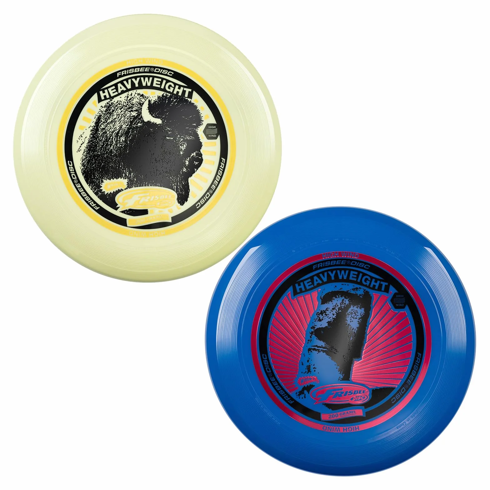 Wham-O Frisbee Heavyweight 200 g latający dysk sportowy długi dystans trwały do aktywności na świeżym powietrzu