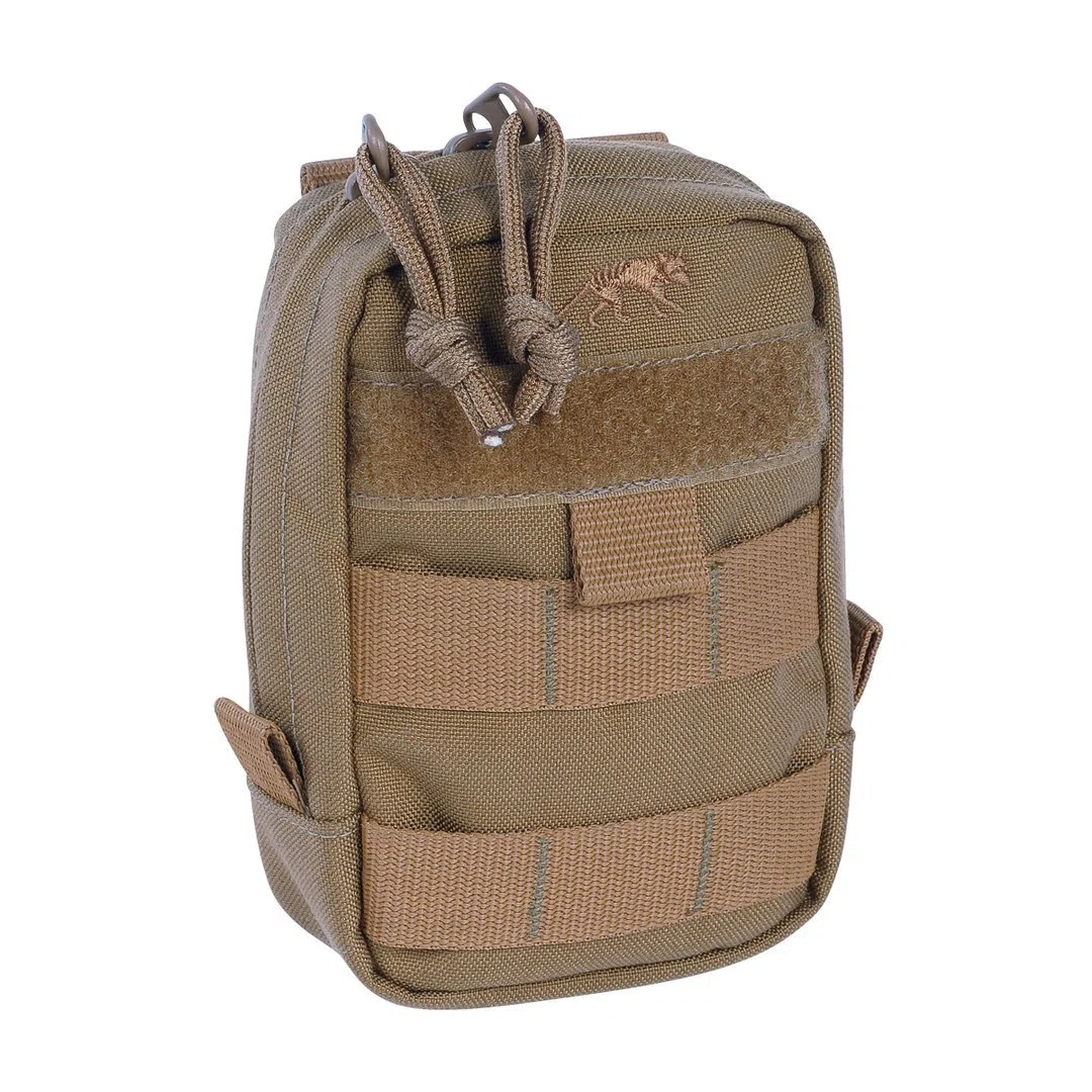 Tasmanian Tiger TT Tac Pouch 1 Dodatkowa kieszeń do plecaka EDC, z systemem Molle i powierzchnią na naszywki, brązowa (Coyote Brown, 15 x 10 x 4 cm