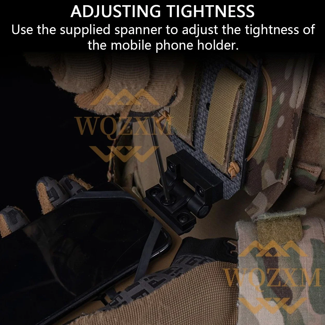 Nośnik Płyt Pancernych Pals/MOLLE (telefon), Uchwyt Na Telefon Do Kamizelki Taktycznej, Obrotowy Uchwyt Na Telefon Taktyczny