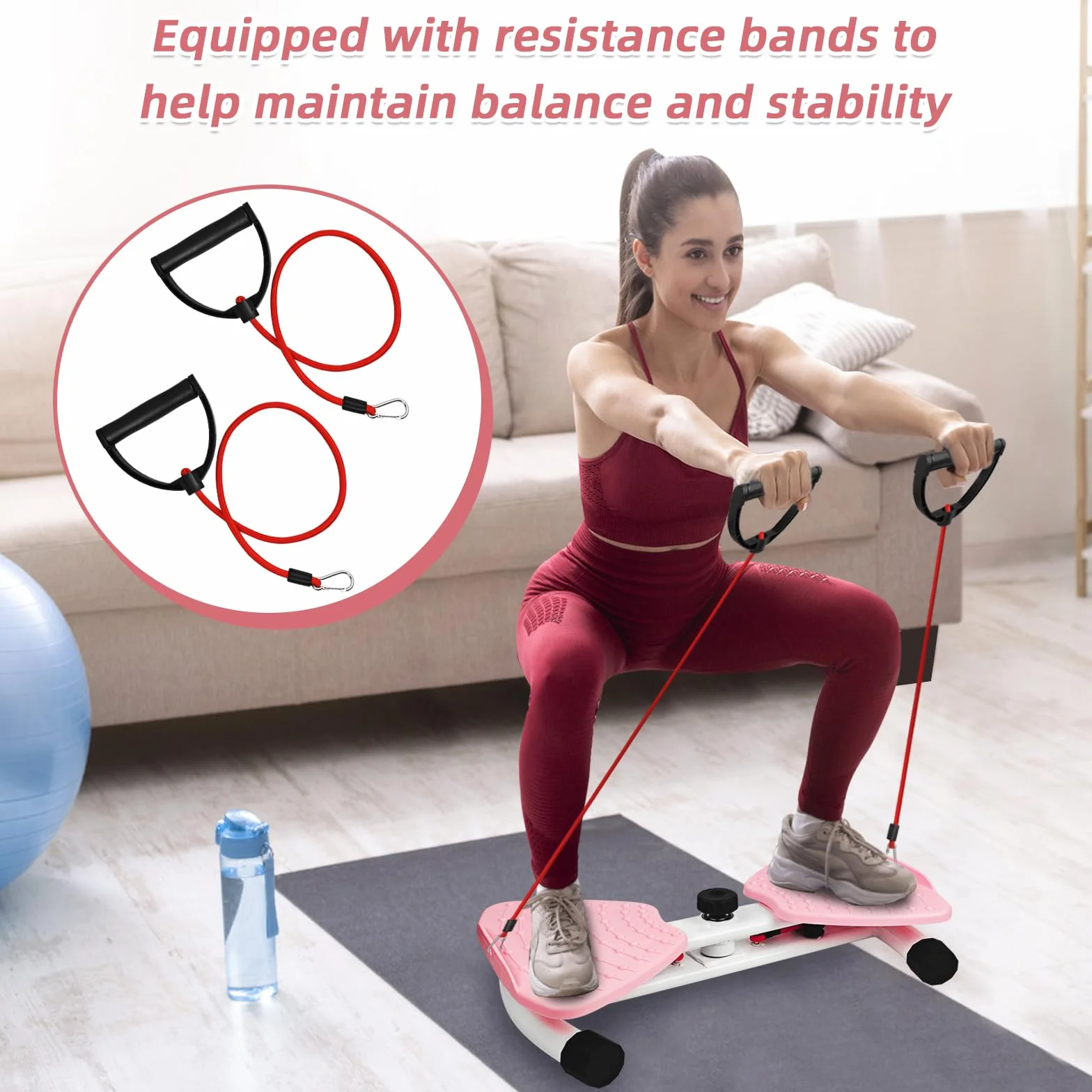Twist Disc Board, maszyna do skręcania talii, stół do ćwiczeń brzucha dla kobiet Waist Whisper
