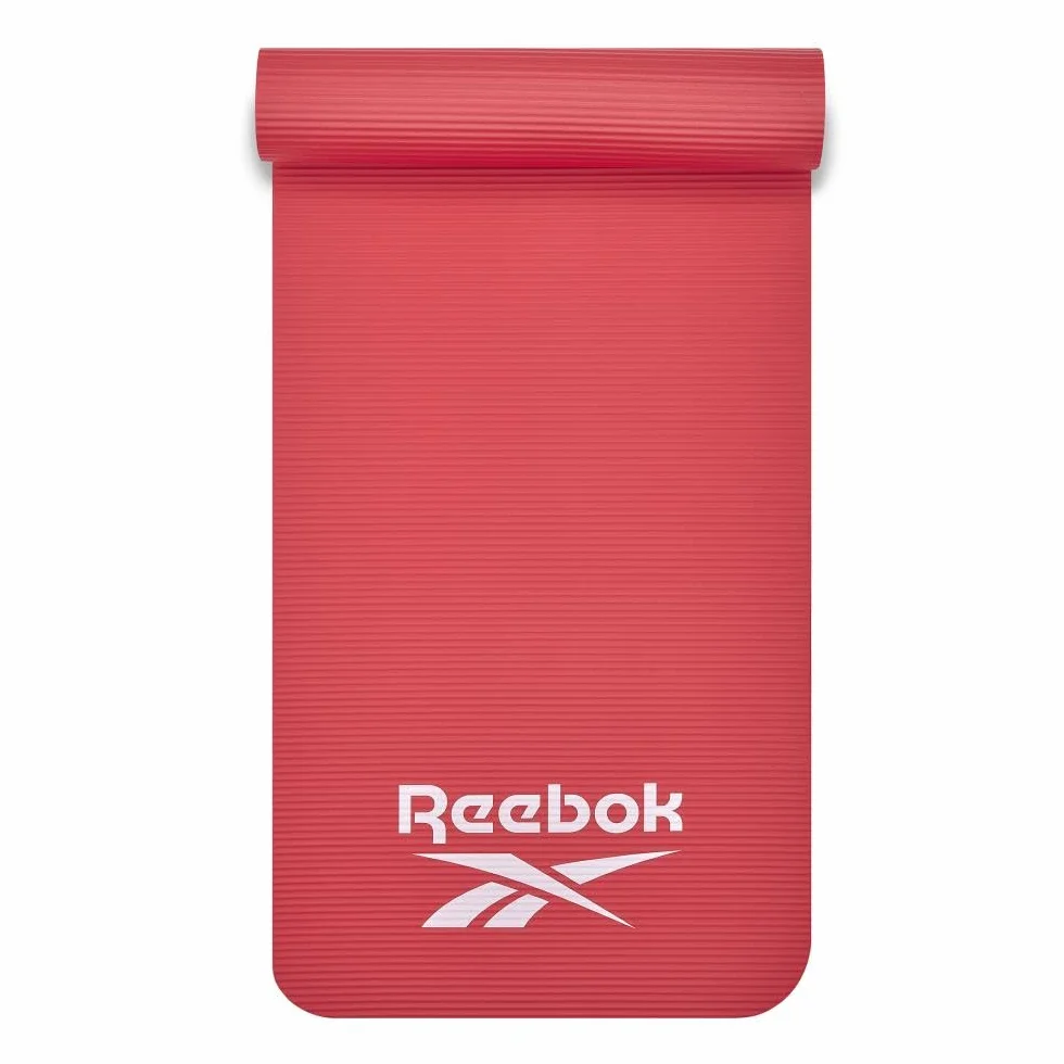 Reebok Mata treningowa 7 mm czerwona