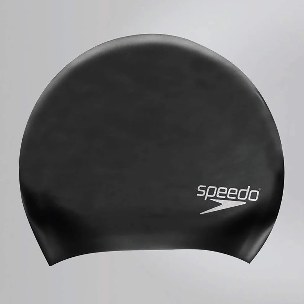 Speedo Damski Czepek Kąpielowy do Długich Włosów Czarny