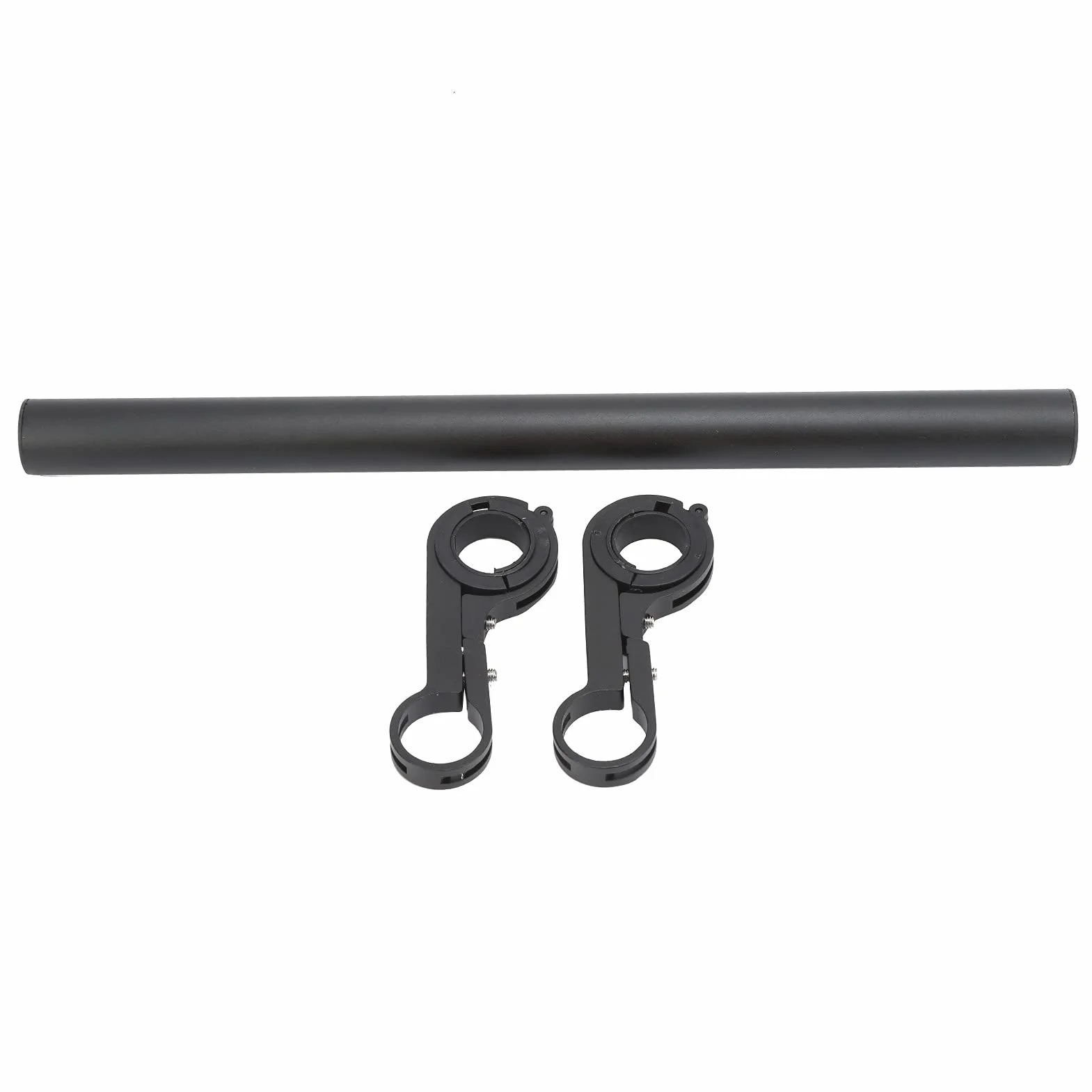 Yosoo Health Gear Przedłużenie Kierownicy Roweru Przedłużenie Kierownicy ze Stopu Aluminium 30 Cm 22,2 Mm Pasek Montażowy Szybki montaż Podwójne Mocowanie śrubowe do Mocowania Reflektora do Telefonu
