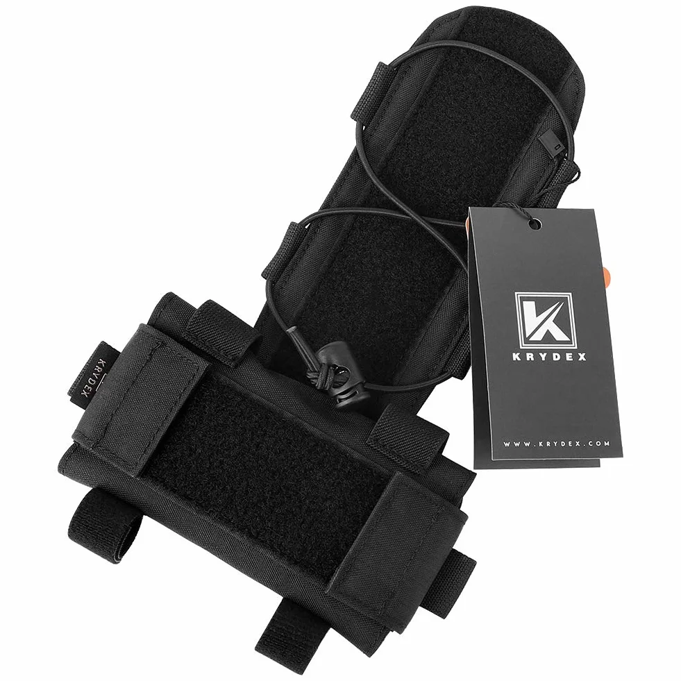KRYDEX MK1 taktyczny kask etui na baterie przeciwwaga kask etui na baterie z pętlą na haczyk