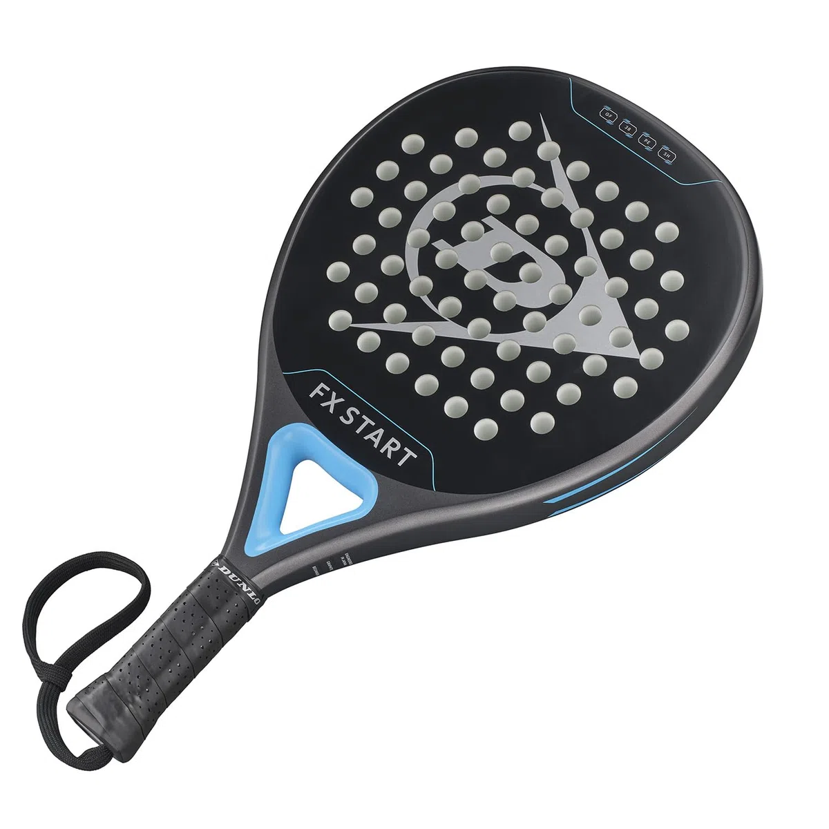 DUNLOP Padel Bat FX Start - hybrydowa ramka grafitowa - Medium Balance Pro EVA Core - dla początkujących