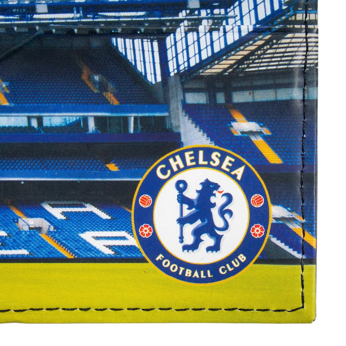 Chelsea F.C. - Portfel z wytłaczanym herbem klubu - na prezent - oficjalne gadżety i akcesoria piłkarskie