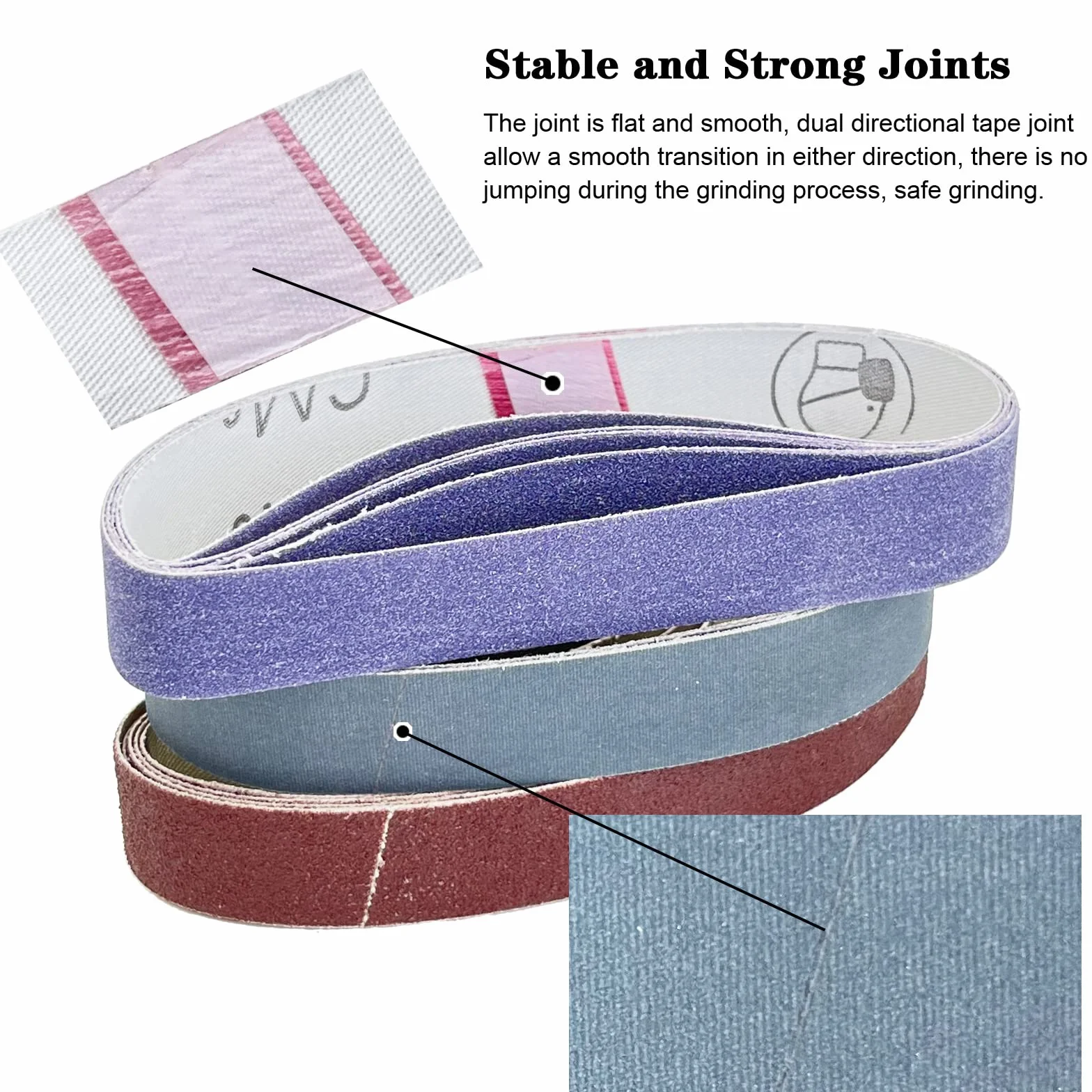 Work Sharp Ken Onion Edition Replacement Sanding Belt Kit 30 Pcs 3/4" x 12" 80-2500 Grits for Knife & Tool Sharpener WSKTS-KO