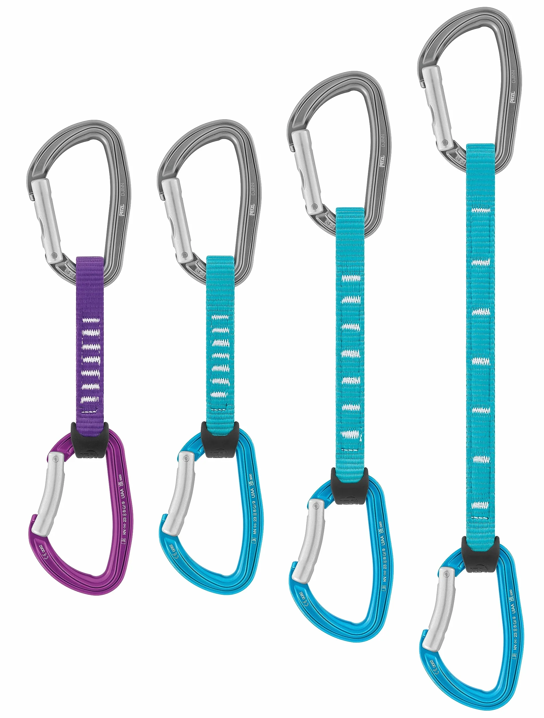 PETZL Unisex – dla dorosłych Djinn Axess, wytrzymałe przesunięcie do wspinaczki w Cliff