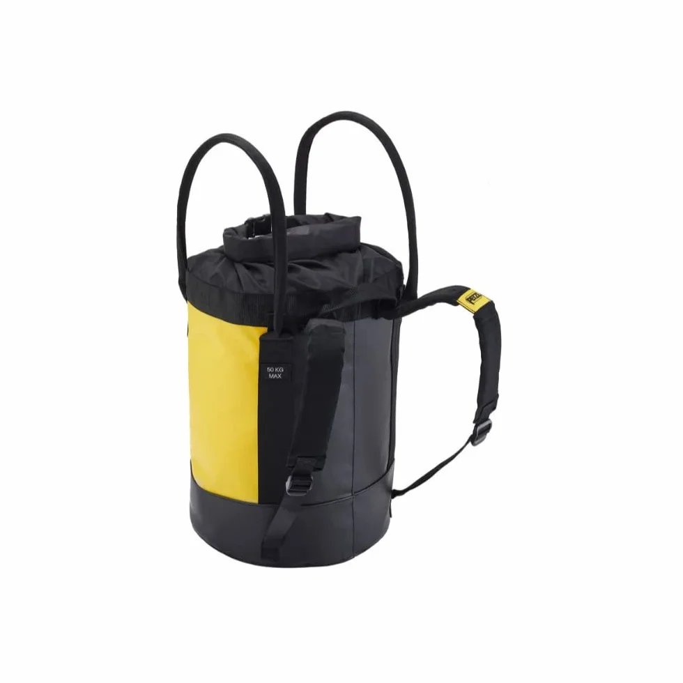 Petzl, Wiadro 30, torba samonośna, żółta, 30 litrów, uniseks - dorosły