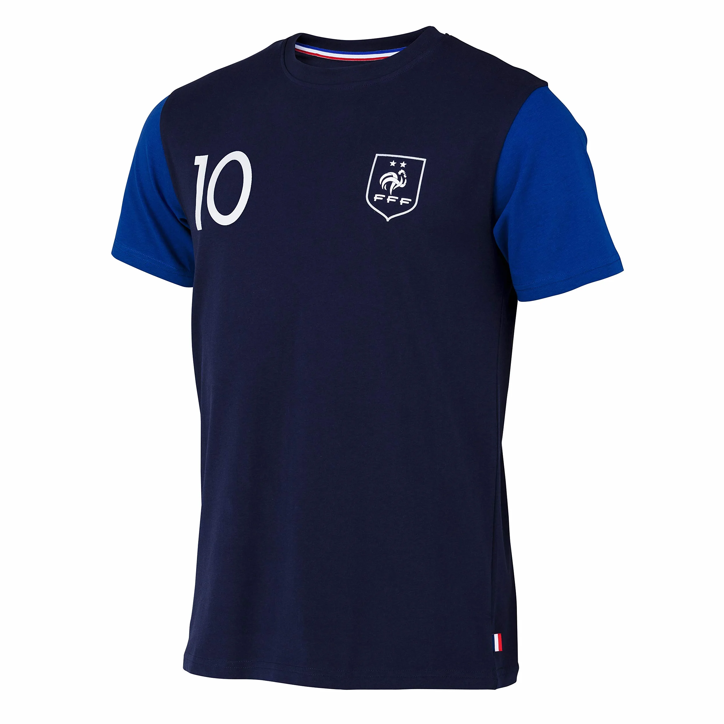 T-shirt FFF - Kylian Mbappé - oficjalna kolekcja francuskiej reprezentacji narodowej - rozmiar męski