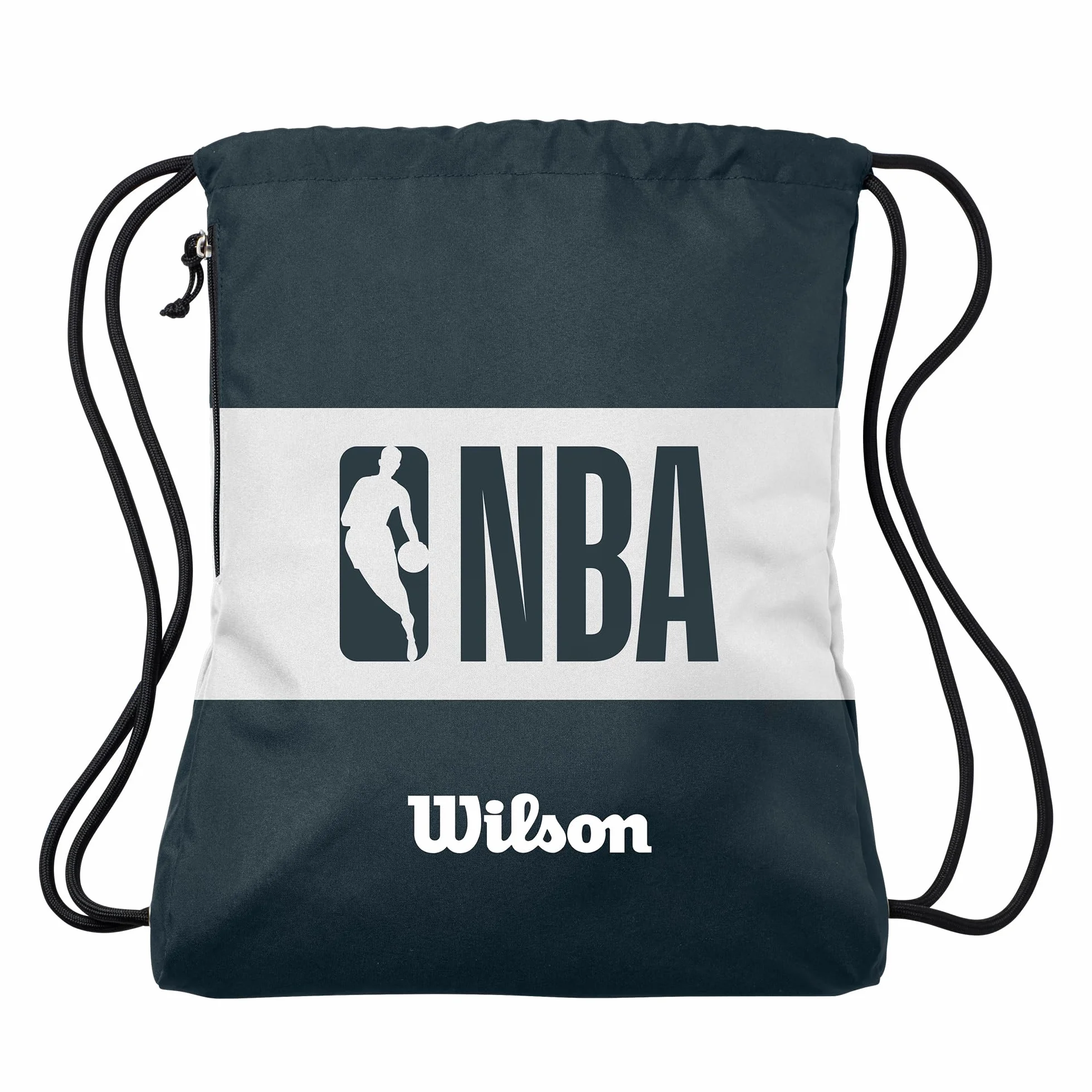 Wilson NBA Forge torba sportowa ze sznurkiem - czarna/szara