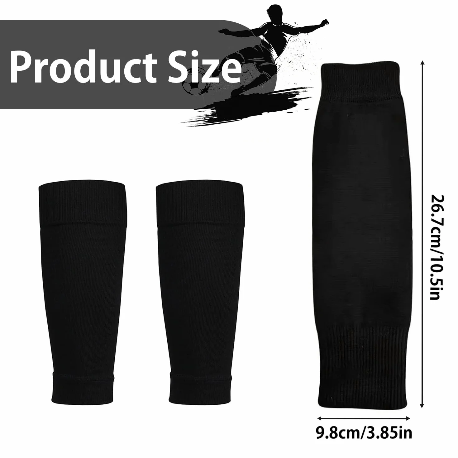 Skarpetki piłkarskie rękawy, skarpety na nogi drużyny rękaw piłka nożna ochraniacze piszczeli rękawy dopasowane ochraniacze na golenie cięte skarpety piłkarskie elastyczne ochraniacze na golenie