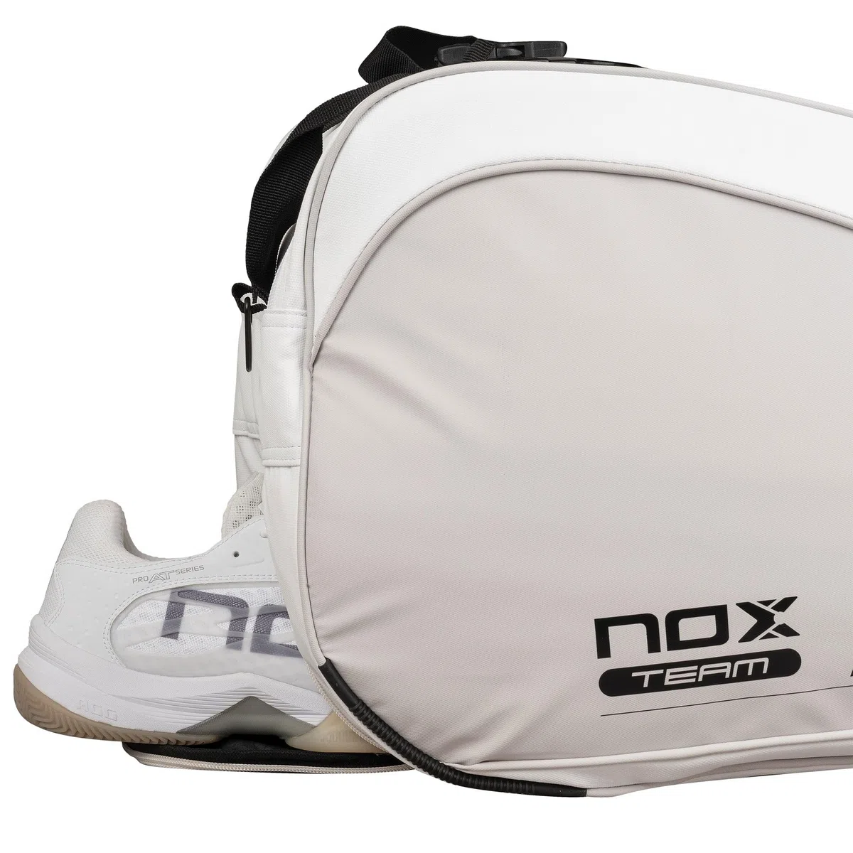 NOX ML10 Team biało-szara torba na rakietę