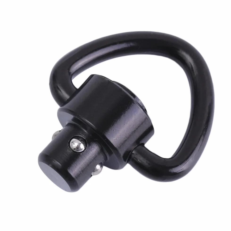 QD Sling Swivel Quick Removable, 1.0 '' Quick Release Sling Swivel Mount Sling Mount for 2-punktowe zawiesia karabinowe, instalacja paska pistoletowego