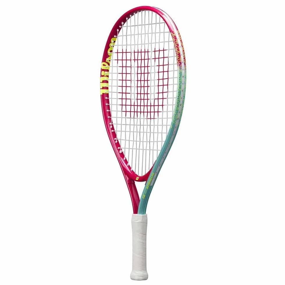 Wilson Intrigue Junior 21 Girls rakieta tenisowa czerwono-żółta struna 205 g L NOWA